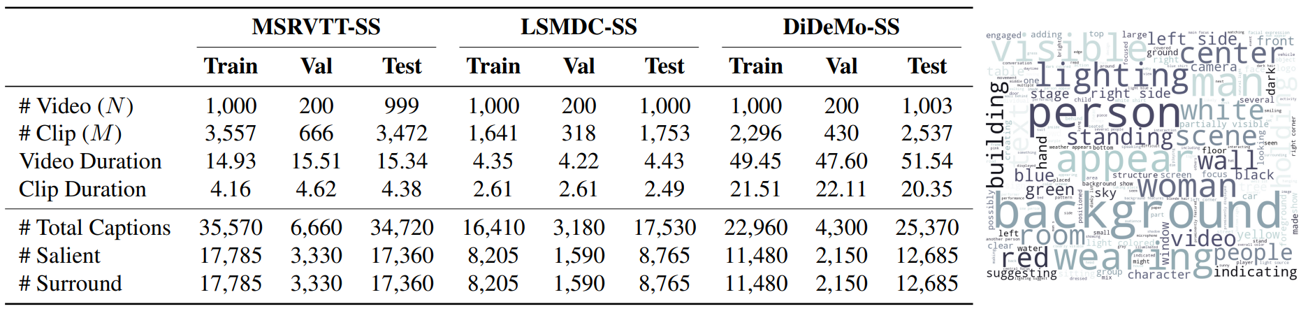 Dataset Statistics